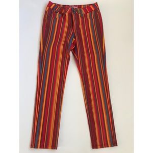 Crest Jeans Girls Size 10 Multicolored Skinny